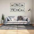 vidaXL Koberec HUARTE krátky vlas mäkký umývateľný antracit 140x200 cm