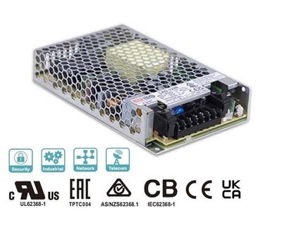 MEANWELL Priemyselný napájací zdroj 13,8V (120W)