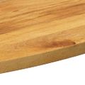 vidaXL Stolová doska 140x60x3,8 cm oválna masívny mangovník
