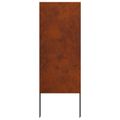 vidaXL Záhradná clona na súkromie Rezací Hrdzavý 50 x 140 cm
