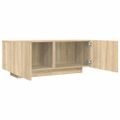 vidaXL TV skrinka dub sonoma 100x35x40 cm spracované drevo