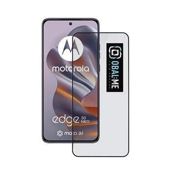 OBAL:ME 5D Tvrdé Sklo pre Motorola Edge 50 Neo/60 Neo Čierna