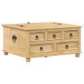 vidaXL Úložný box Corona 90x78x45 cm borovicový masív