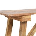 vidaXL Konzolový stolík 130x40x80 cm, zmes recyklovaného dreva
