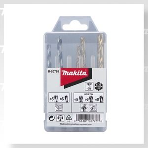 Makita sada vrtákov šesťboký 1/4"