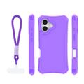 Puzdro Safepop s popruhom pre iPhone 17 6,3" fialová