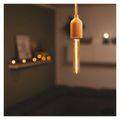 LED žiarovka DECO T30/ E27 / 2 W (11 W) / 100 lm / flame