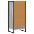 vidaXL Knižnica 40 x 30 x 86,5 cm Kompozitné drevo Sivý Sonoma