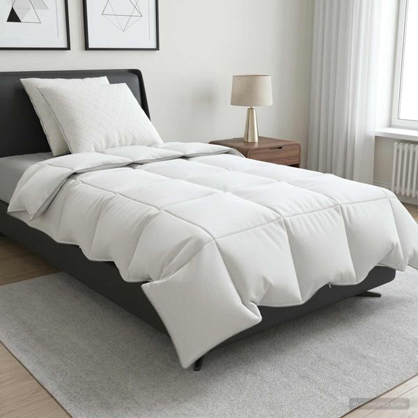 vidaXL Súprava paplónu z 90% husacieho peria FULDA 3 ks 135 x 220 cm