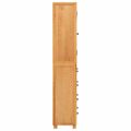 vidaXL Súprava úložného nábytku 2 ks Prírodná 80 x 35 x 185 cm