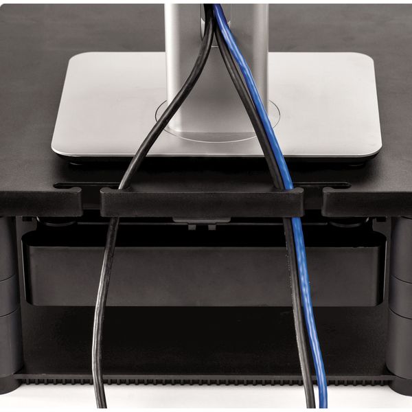 Stojan pod monitor Fellowes PREMIUM PLUS Podstavec, pro monitor, multifunkcní, nosnost 36kg, cerno-šedý