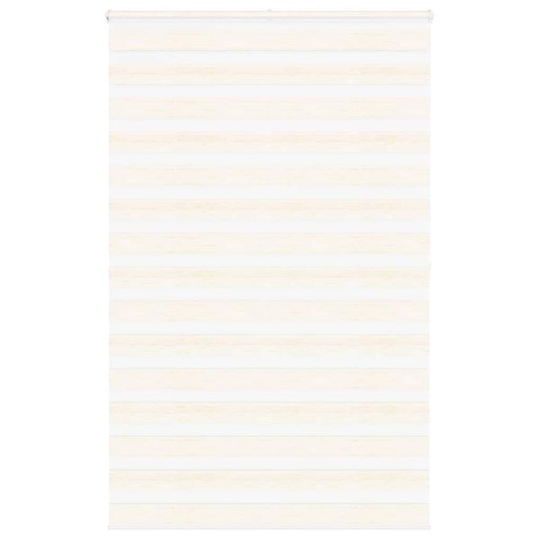 vidaXL Zebra roleta mramorová béžová 145x200 cm šírka látky 140,9 cm polyester