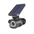 Večné svetlo Solárna LED lampa SUNARI FLS-25 SMD PIR falošná kamera 4W 300lm 6000K 1500mAh Li-Ion