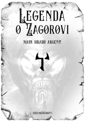 Legenda o Zagorovi - Mapa hradu Argent