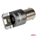 LED CANBUS PRO series BA15S P21W 4x3030 SMD White 12/24V AMIO-03583