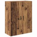 vidaXL Highboard 2 ks Staré drevo 69,5 x 34 x 180 cm Kompozitné drevo