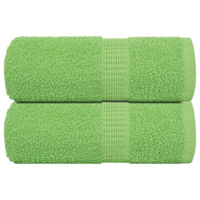 vidaXL Utierky na umývanie FROGN 2 ks jablkovo zelené 30x30 cm 360 g/m²