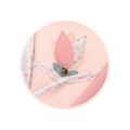 DeCuevas 86074 Môj prvý kočík pre bábiky s taškou Tulipe 2025 - 56 cm