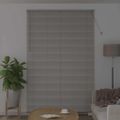 vidaXL Rímske žalúzie Strieborná 220x150cm Hliník