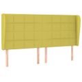 vidaXL Boxspring posteľ s matracom zelená 160x200 cm látka