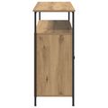 vidaXL Servírovacia skriňa Remeselný dub 100 x 35 x 80 cm
