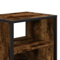 vidaXL Nástenné nočné stolíky 2 ks dymový dub 40x31x39,5 cm