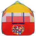 vidaXL Hrací stan s 550 loptičkami 123x120x126 cm