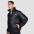 Bunda 1/2 Zip Prime Black - GymBeam, veľkosť S