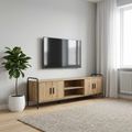 vidaXL TV skrinka 167,5 x 33 x 50 cm Dub artisan Kompozitné drevo