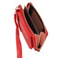 Phone bag with wallet function (18*11*5cm) red