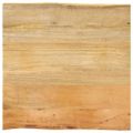 vidaXL Stolová doska 80x80x3,8 cm živý okraj masívne mango