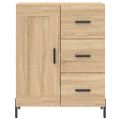 vidaXL Vysoká skrinka dub sonoma 69,5x34x180 cm spracované drevo