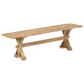 vidaXL Lavička do chodby 160x35x45 cm masívne mangovníkové drevo