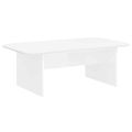 vidaXL Konferenčný stolík Biela 93 x 53 x 33 cm Kompozitné drevo