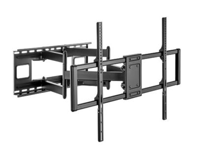 Výsuvný držiak Brateck LPA77-696 pre TV 60''-120'' 120kg polohovateľný nástenný Heavy Duty