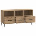 vidaXL TV skrinka 102 x 34,5 x 50 cm Dub artisan Kompozitné drevo