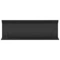 vidaXL rukoväť 2 ks Čierna 120 x 39.6 x 17 mm Hliník