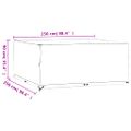 vidaXL Obal na záhradný nábytok 16 očiek 250x250x90 cm štvorcový