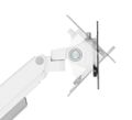 Neomounts DS70-250WH2 Neomounts NEXT Slim Desk Mount, double display (topfix clamp/grommet), white Držák, VESA, stolní, pro 2 ploché/zakrivené monitory, úhloprícka 17–32", náklon 90°, otácení 180°, rotace 360°, nosnost 18kg, bíl