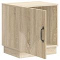 vidaXL Nočný stolík Dub sonoma 43 x 34,5 x 47 cm Kompozitné drevo