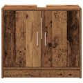 vidaXL Kúpeľňová skriňa Staré drevo 63 x 29 x 55 cm Kompozitné drevo