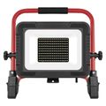 LED reflektor ELION 100W, červeno-čierny, IP65, 16 000 lm, neutrálna biela