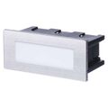 LED orientačné vstavané svietidlo 115×70 1,5W neutr.biela IP65