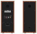 GENIUS repro SP-HF800BT/ 2.0/ Bluetooth 5.3/ 20W/ Dřevěné Reproduktory, 2.0, 20W, 3,5mm jack, Bluetooth 5.3, USB, drevené, cerno-hnedé