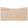 vidaXL Stolová doska 110x55x2,5 cm, borovicový masív