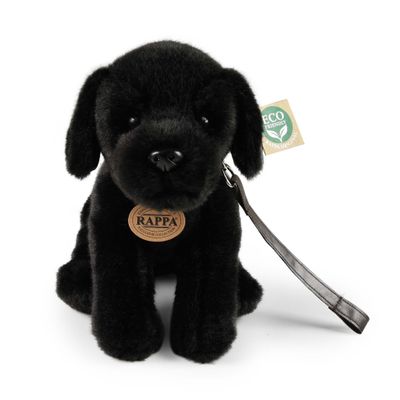 Plyšový pes labrador čierny 25 cm ECO-FRIENDLY