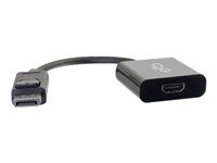 Video konvertor - Čierny - Video adaptér - DisplayPort s pinmi (samec) do HDMI so zdierkami (samica) - trojnásobne tienený - čierna - podporuje 4K