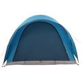 vidaXL Tunelový stan 370 x 275 x 210 cm Modrá Polyester a oceľ