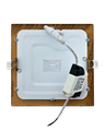 TR-150 LED panel 12W 1008lm 4200K dekor drevo - štvorcový vstavaný Trixline