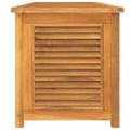 vidaXL Záhradný úložný box s vreckom 175x50x55 cm masívny teak